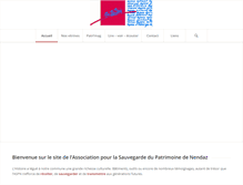 Tablet Screenshot of patrimoine-nendaz.ch